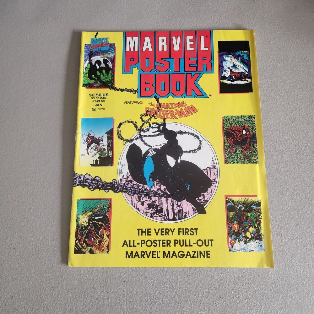 MARVEL® POSTER BOOK™ V1, #1 Featuring The Amazing Spiderman® Todd McFarlane ART